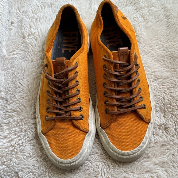 Frye men ludlow canvas shoes size 9 - Picture 1 of 8